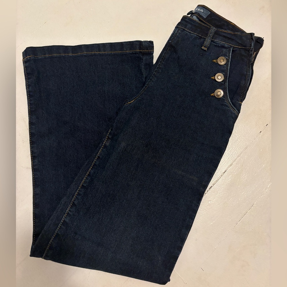 ModCloth Denim Sailor Pant